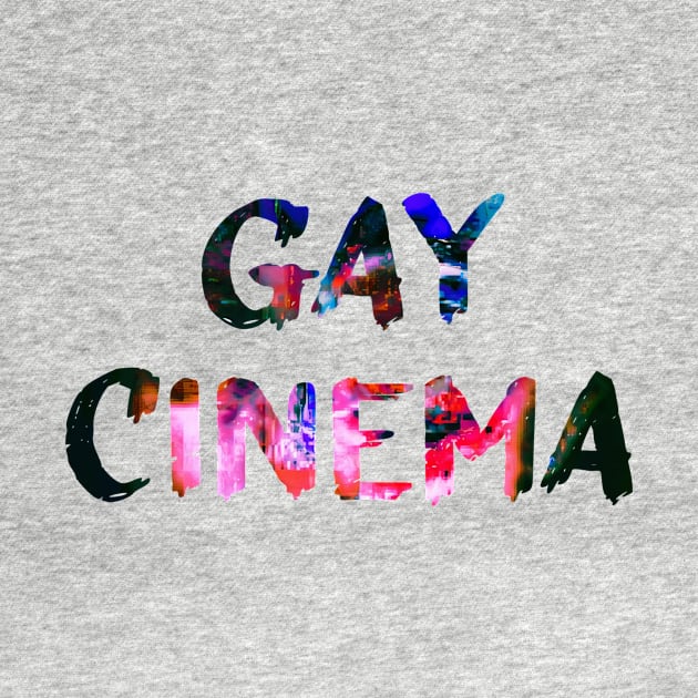 Gay Cinema Glitch Art Quote by raspberry-tea